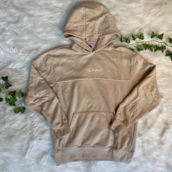 Divided Other - ☁️ Men's H&M Hoodie Embroidery "Satisfied"